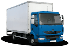 Van Hire Newton Aycliffe - 7.5T Box Truck with Powered Tail Lift - Truck hire Newton aycliffe