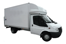 Van Hire Newton Aycliffe - Ford Luton 3.5T Tail Lift Box Truck - Truck hire Newton aycliffe