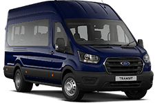Van Hire Newton Aycliffe - Ford 17-Seater Minibus - Minibus hire Newton aycliffe