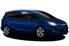 Van Hire Newton Aycliffe - Vauxhall Zafira 7-Seater - Minibus hire Newton aycliffe